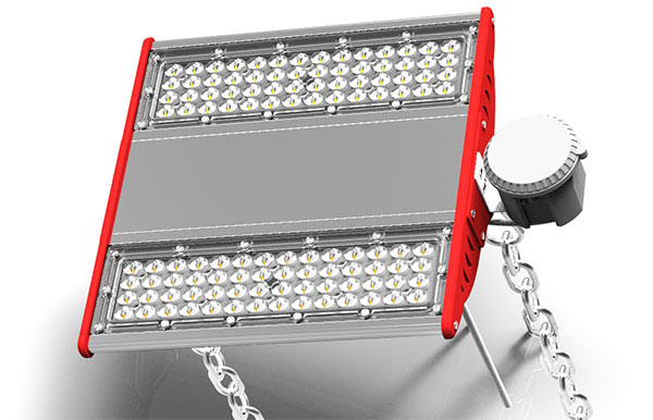 100W Panel Industrial Light